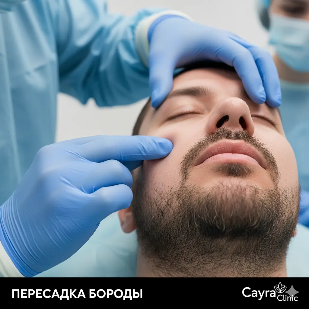 Пересадка бороды