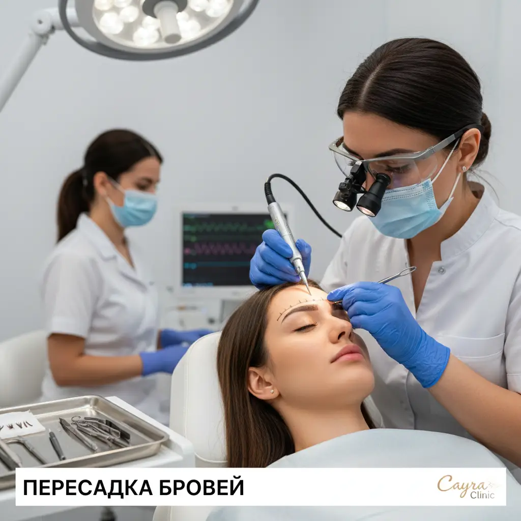 Пересадка бровей
